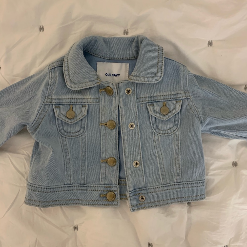 Old Navy Retro Baby Jean Jacket, 3-6M